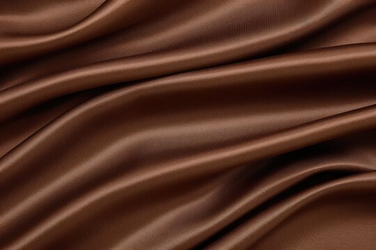detailed image of chocolate brown twill