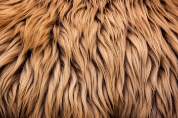 Fototapeta premium close up of a lions mane for a dark, rough texture