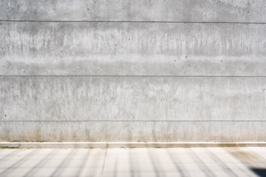 over-exposed concrete wall in sunlight