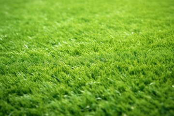 detail of artificial turf on soccer field
