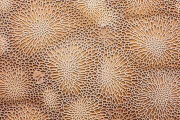 surface pattern of a finger coral