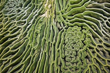 Fototapeta premium surface detail of an organ pipe coral