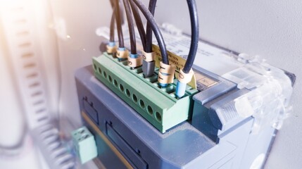 Installation Device for Power modul control on the panel control.