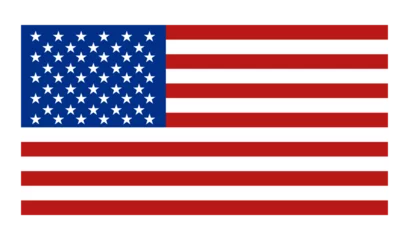 Fotobehang United States flag. American flag. Vector. © illust_monster