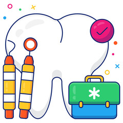 Premium download icon of tooth

