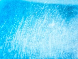 blue Metal Realistic stainless-steel background with scratched grunge texture and silver shine. riveted image plaque or alloy plating on blue transparent background
