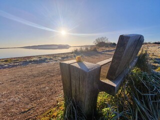 Bench on the beach