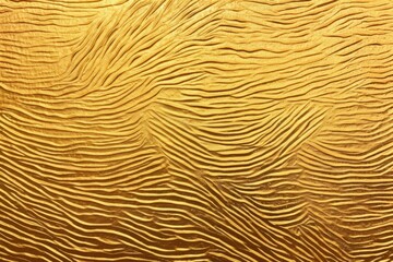 gold foil surface decorated with abstract linear shapes