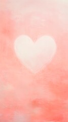 Grungy abstract red, white and pink valentines day background. Romantic pastel heart concept.