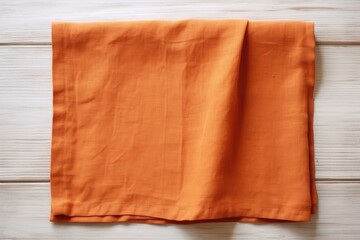 textured linen napkin on a table