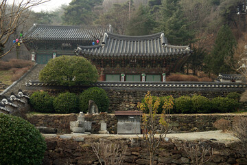 Fototapeta na wymiar Temple of Seongnamsa, South Korea