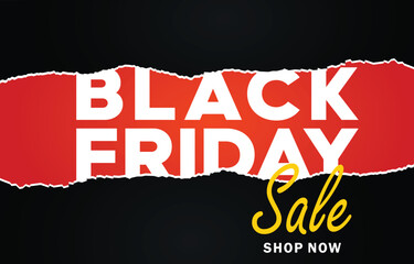 Black friday design for advertising, posters, brochures and flyers. Sale shop now
