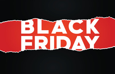 Black friday design for advertising, posters, brochures and flyers