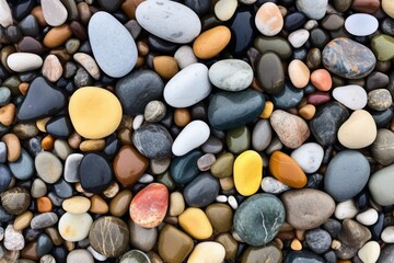 pebble beach stones up close