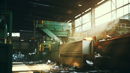 Plastic processing background