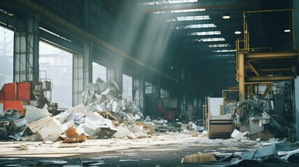 Plastic processing background