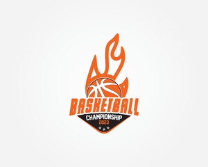 Creative Basketball Logo Design
