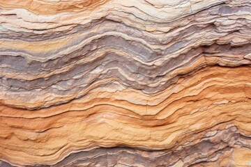 layered sandstone wall texture