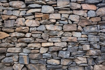 close up of smooth stone wall
