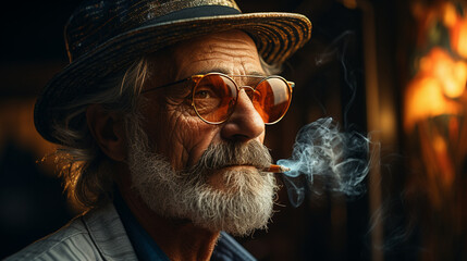 portrait of a cowboy