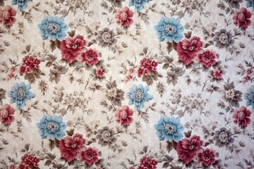 floral pattern wallpaper texture