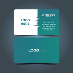 business card template for healthcare business , doctor, and dental business man