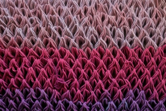 zoomed-in texture of a wool rug