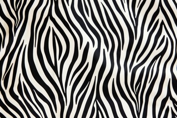 close-up shot of a zebra-striped pillowcase material