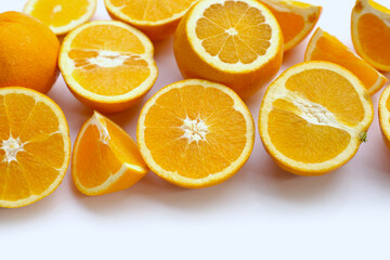 Fresh orange fruit, high vitamin c
