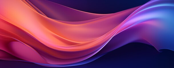 modern trendy neon wavy flow abstract design background design