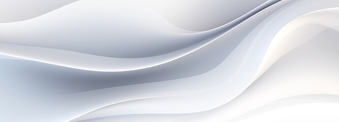 3D light white and grey abstract futuristic curve background