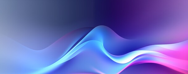 modern trendy neon wavy flow abstract design background