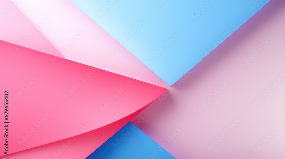 Poster simple color abstract background with geometry figure