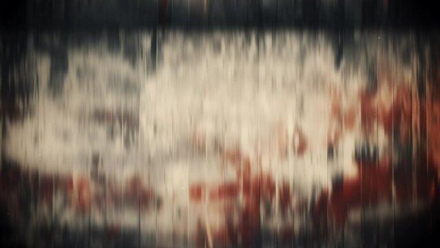 Vintage movie overlay grunge effect rolling animation