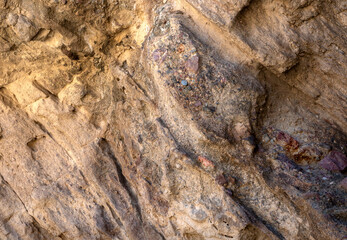 Formations of rocks, abstract backgrounds, patterns, textures. Stone texture and background. 