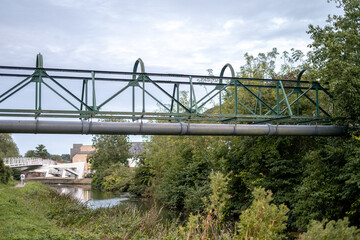 Old houses in Bishop's Stortford in England