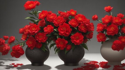 Obraz premium flowers in vase