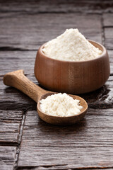 Organic gelatin powder also called hydrolyzed collagen