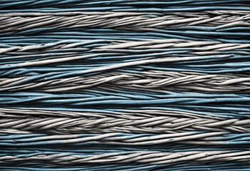 close up of a wire
