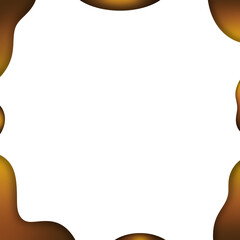 Frame or Border Made of Colorful Abstract Design