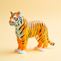 Fototapeta na wymiar Toy Tiger