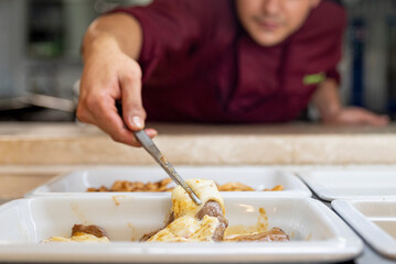 detail of good food