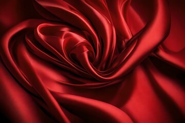 Obraz premium red silk background