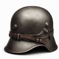 military helmet isolated on white