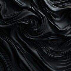 Dark Elegance: A Stunning Octane Render of Black Fabric