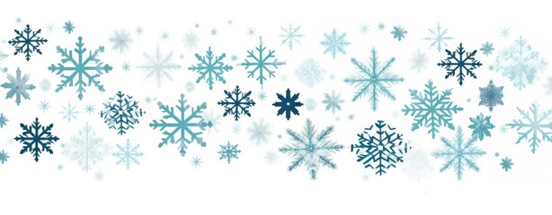 Minimalist Snowflake Art in Scandinavian Style