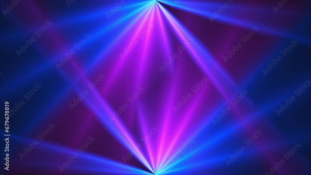 Aufkleber abstract laser show. computer generated 3d render