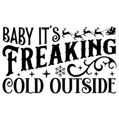 Vintage Christmas Sign SVG Design