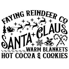 Vintage Christmas Sign SVG Design