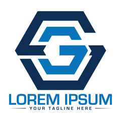 SG Letter Logo Design Creative and Professional Logo Design